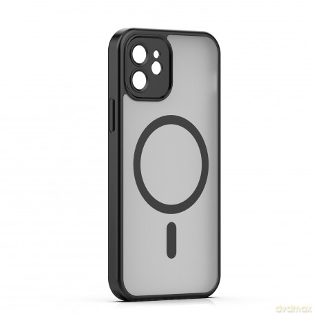 Nakładka Mag Matt do iPhone 12 6,1" czarna camera protection