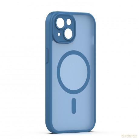 Nakładka Mag Matt do iPhone 13 6,1" ciemnoniebieska camera protection
