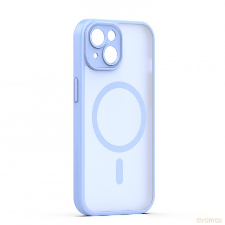Nakładka Mag Matt do iPhone 14 6,1" jasnoniebieska camera protection