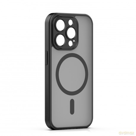 Nakładka Mag Matt do iPhone 15 Pro 6,1" czarna camera protection