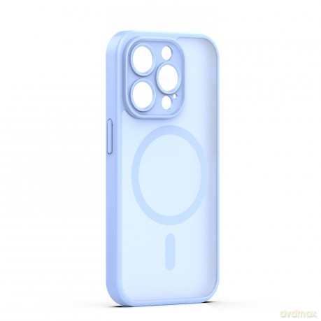 Nakładka Mag Matt do iPhone 15 Pro 6,1" jasnoniebieska