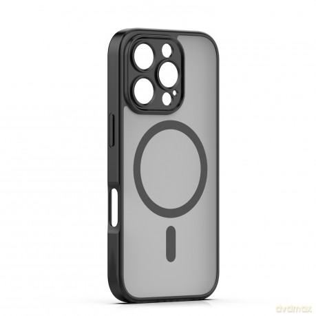 Nakładka Mag Matt do iPhone 16 Pro 6,3" czarna camera protection