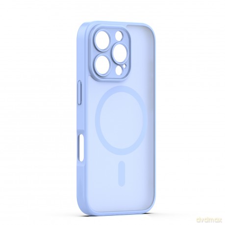 Nakładka Mag Matt do iPhone 16 Pro Max 6,9" jasnoniebieska camera protection