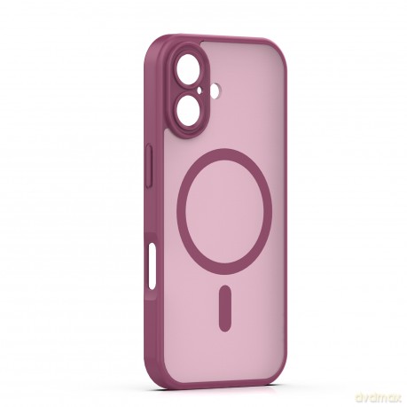 Nakładka Mag Matt do iPhone 17 6,3'' bordowa camera protection