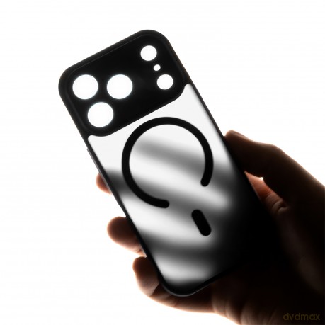 Nakładka Mag Matt do iPhone 17 Pro 6,3'' czarna camera protection