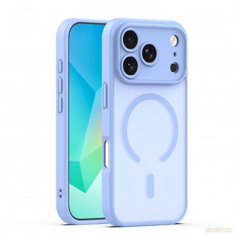 Nakładka Mag Matt do iPhone 17 Pro 6,3'' jasnoniebieska camera protection