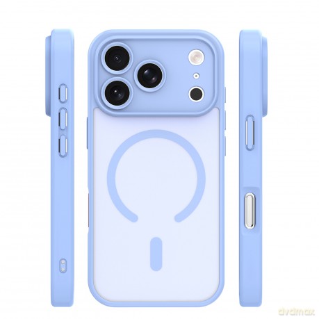 Nakładka Mag Matt do iPhone 17 Pro 6,3'' jasnoniebieska camera protection