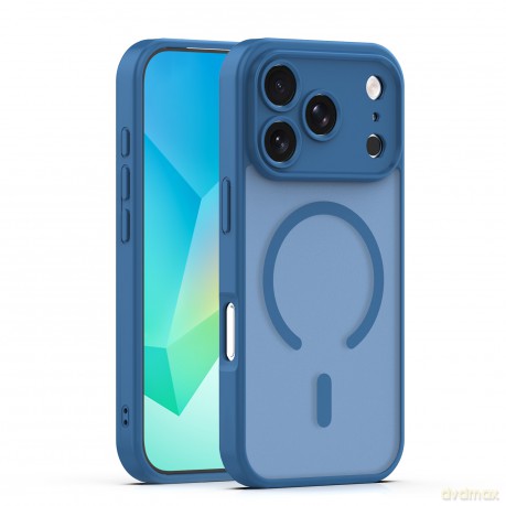 Nakładka Mag Matt do iPhone 17 Pro Max 6,9'' ciemnoniebieska camera protection
