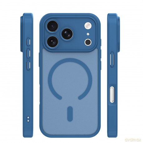 Nakładka Mag Matt do iPhone 17 Pro Max 6,9'' ciemnoniebieska camera protection