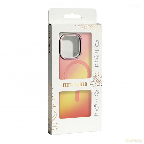 Nakładka Tecto Shield Aurora do iPhone 15 6,1" różowa