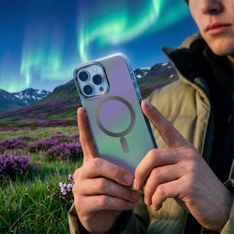 Nakładka Tecto Shield Aurora do iPhone 16 Pro Max 6,9" szara
