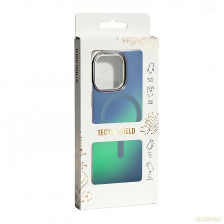 Nakładka Tecto Shield Aurora do iPhone 17 Pro 6,3" niebieska