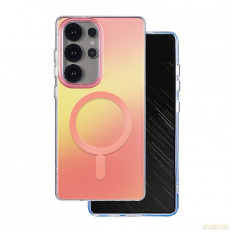 Nakładka Tecto Shield Aurora do Samsung Galaxy S25 Ultra różowa