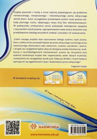 Nauka pisania metodą płynnego ruchu - podręcznik [KSIĄŻKA]