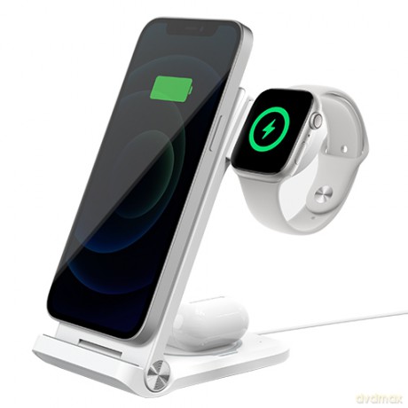NILLKIN WIRELESS CHARGING PowerTrio 3w1 MFI, końcówka do Apple, MagSafe