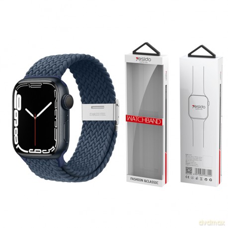 Yesido WB23 Pleciony Pasek Apple Watch 38/40/41 NAVY/GRANATOWY