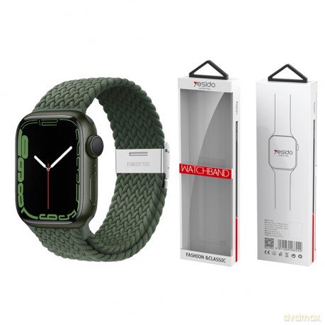 Yesido WB23 Pleciony Pasek Apple Watch 42/44/45 KHAKI
