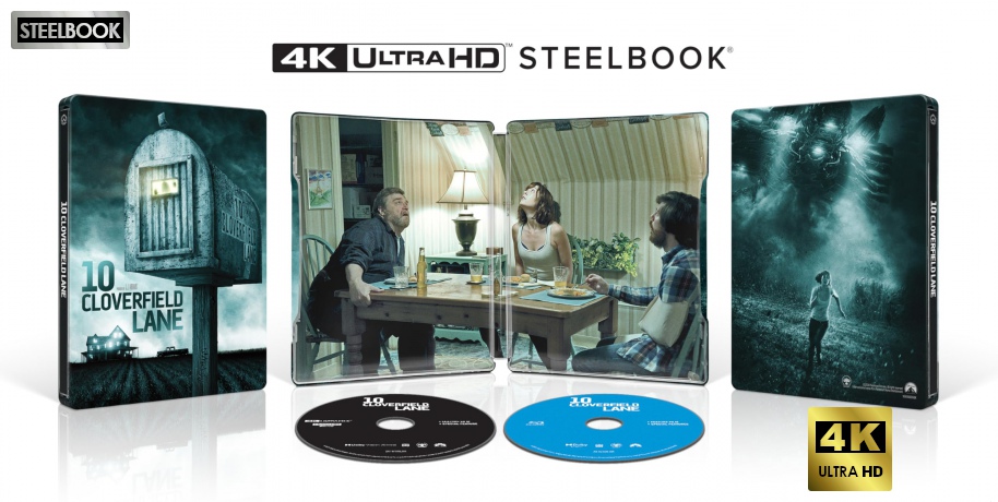 10 Cloverfield Lane (steelbook) [Blu-Ray 4K]+[Blu-Ray]