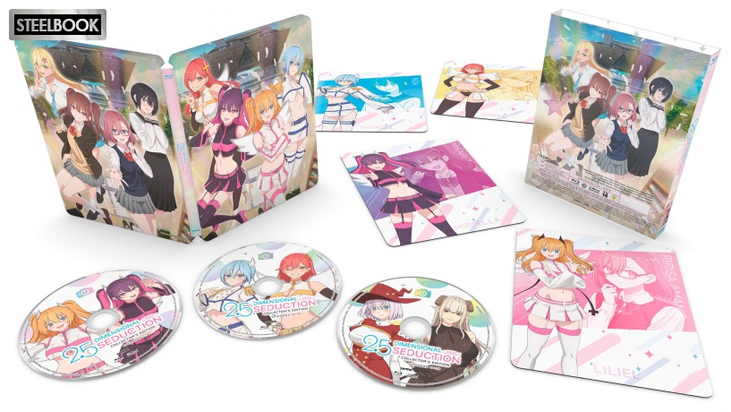 2.5 Dimensional Seduction (steelbook) [3xBlu-Ray]