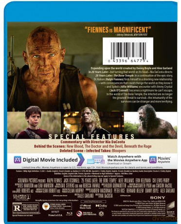 28 Years Later: The Bone Temple (28 lat później: Świątynia kości) [Blu-Ray]