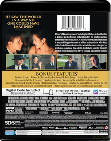 A Beautiful Mind [Blu-Ray 4K]+[Blu-Ray]