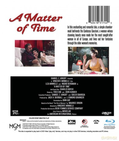 A Matter of Time (Kwestia czasu) [Blu-Ray]