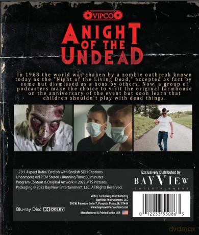 A Night of The Undead [Blu-Ray]