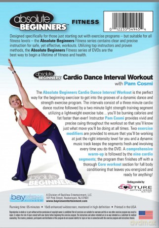Absolute Beginners: Cardio Dance Interval Workout with Pam Cosmi [DVD]