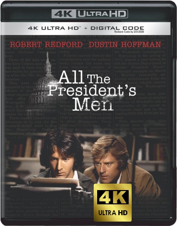 All the President's Men (Wszyscy ludzie prezydenta) [Blu-Ray 4K]