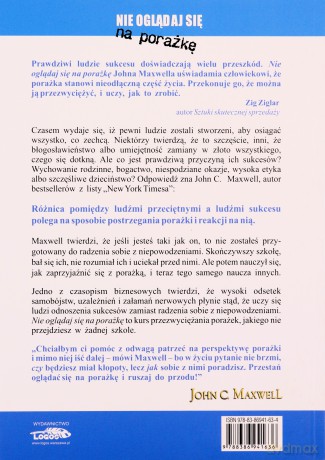 Nie oglądaj się na porażkę [KSIĄŻKA]