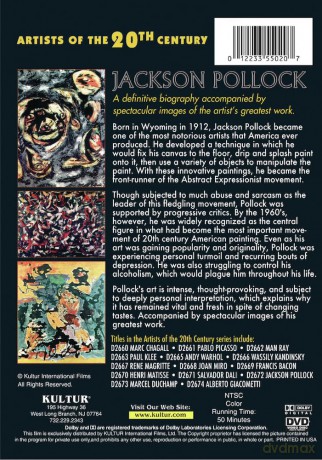 Artists Of The 20th Century: Jackson Pollock [DVD]