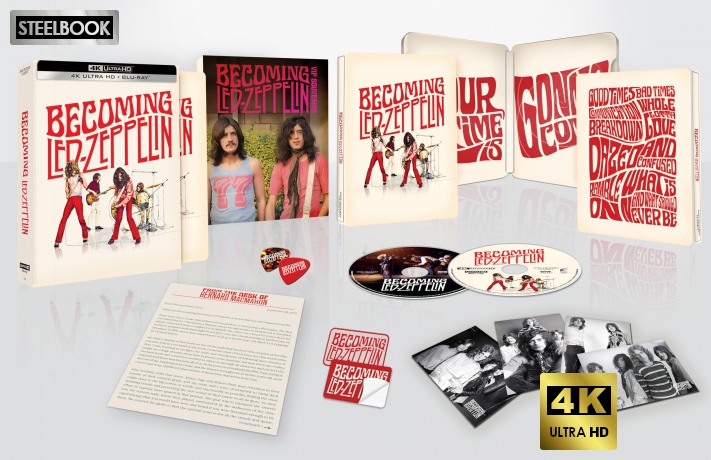 Becoming Led Zeppelin (steelbook) [Blu-Ray 4K]+[Blu-Ray]