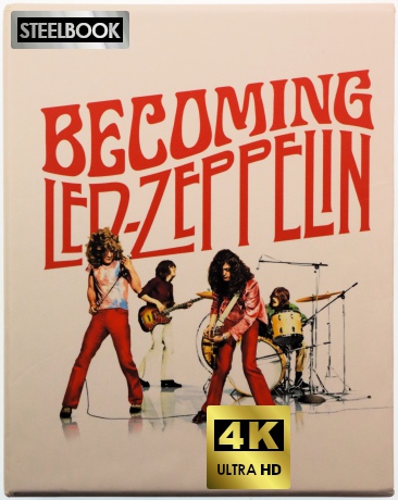 Becoming Led Zeppelin (steelbook) [Blu-Ray 4K]+[Blu-Ray]