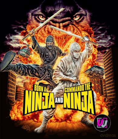 Born A Ninja/ Commando The Ninja Double Feature [Blu-Ray]
