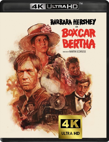 Boxcar Bertha (Wagon towarowy Bertha) [Blu-Ray 4K]+[Blu-Ray]