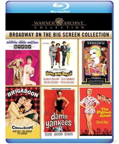 Broadway on the Big Screen-6-Film Collection [Blu-Ray]