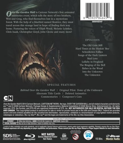 Cartoon Network: Over the Garden Wall S1 [Blu-Ray]