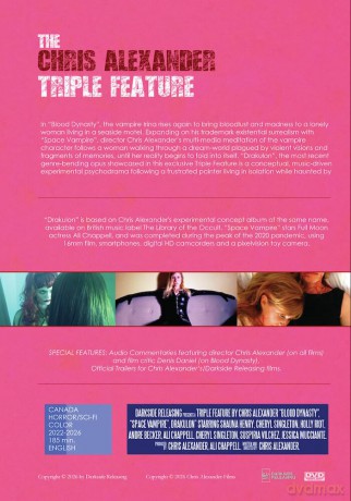 Chris Alexander Triple Feature (Bloody Dynasty - Space Vampire - Drakulon) [DVD]