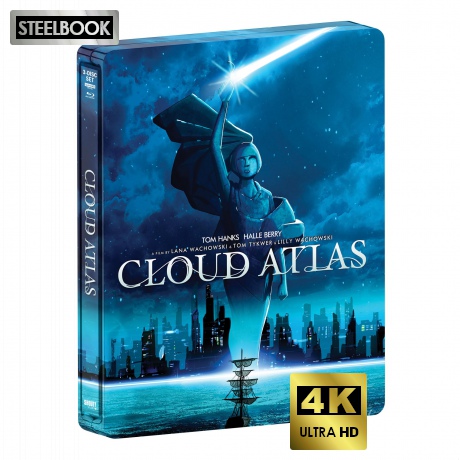 Cloud Atlas (Atlas chmur) (steelbook) [Blu-Ray 4K]+[Blu-Ray]