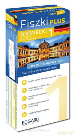 Niemiecki Fiszki PLUS dla średnio zaawansowanych 1 [KSIĄŻKA]