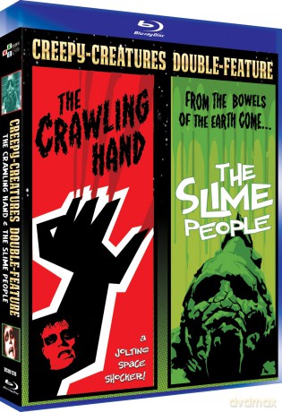 Creepy-Creature Double-feature (The Slime People + The Crawling Hand) [Blu-Ray 4K]
