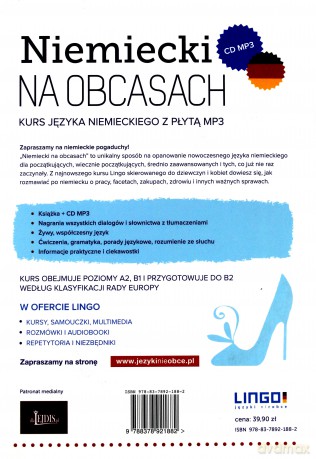Niemiecki na obcasach. Kurs j. angielskiego [KSIĄŻKA]+[CD]