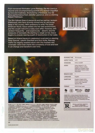 Die My Love (Zgiń, kochanie) [DVD]