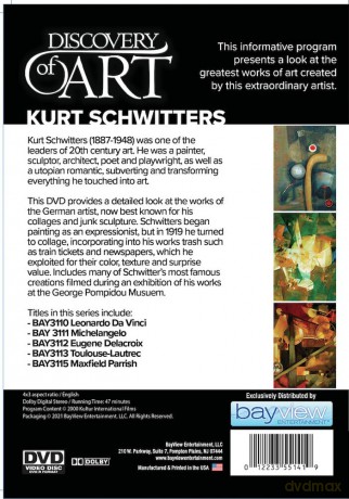 Discovery Of Art: Kurt Schwitters [DVD]