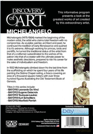Discovery Of Art: Michelangelo [DVD]
