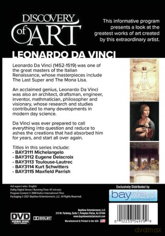 Discovery of Art: Leonardo Da Vinci [DVD]