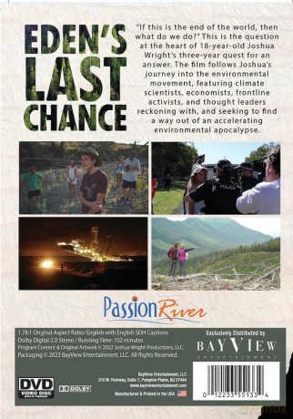 Eden's Last Chance: One Teenager's Journey Into the Environmental Movement [DVD]