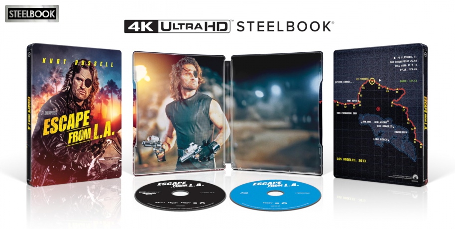 Escape From L.A. (steelbook) [Blu-Ray]
