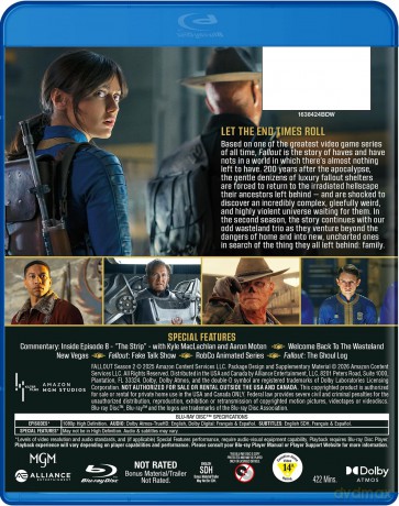 Fallout: Complete Second Season [Blu-Ray]