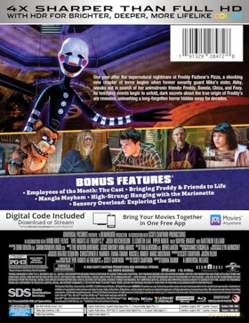 Five Nights at Freddy's 2 (Pięć koszmarnych nocy 2) [Blu-Ray 4K]+[Blu-Ray]